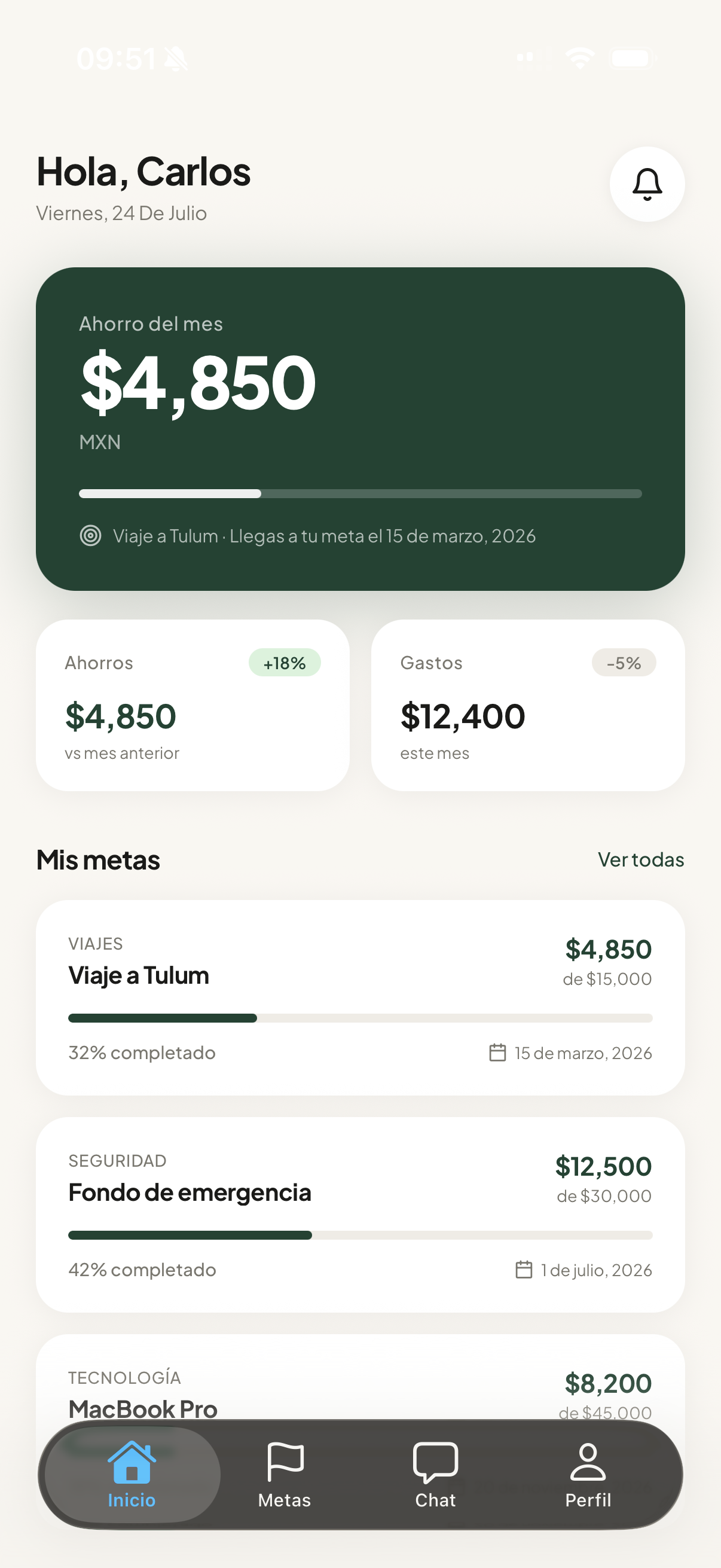 Dashboard Screen