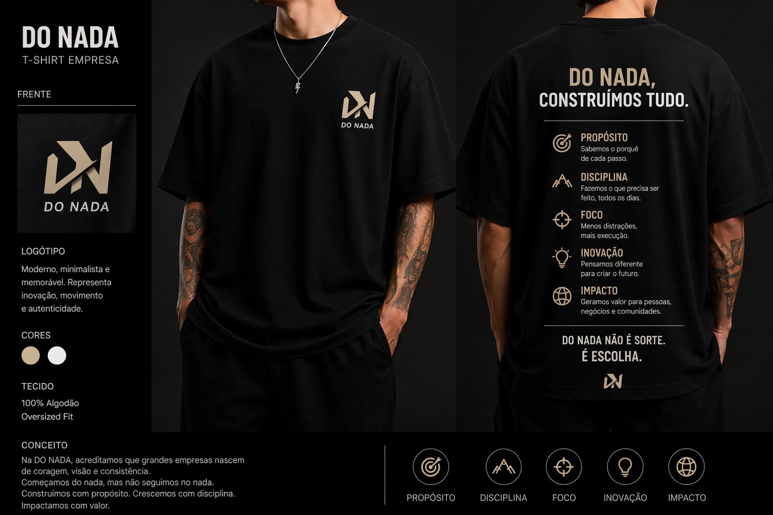 T-Shirt Empresa Front