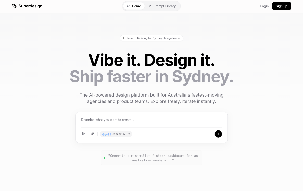 Landing Page / GEO Page preview