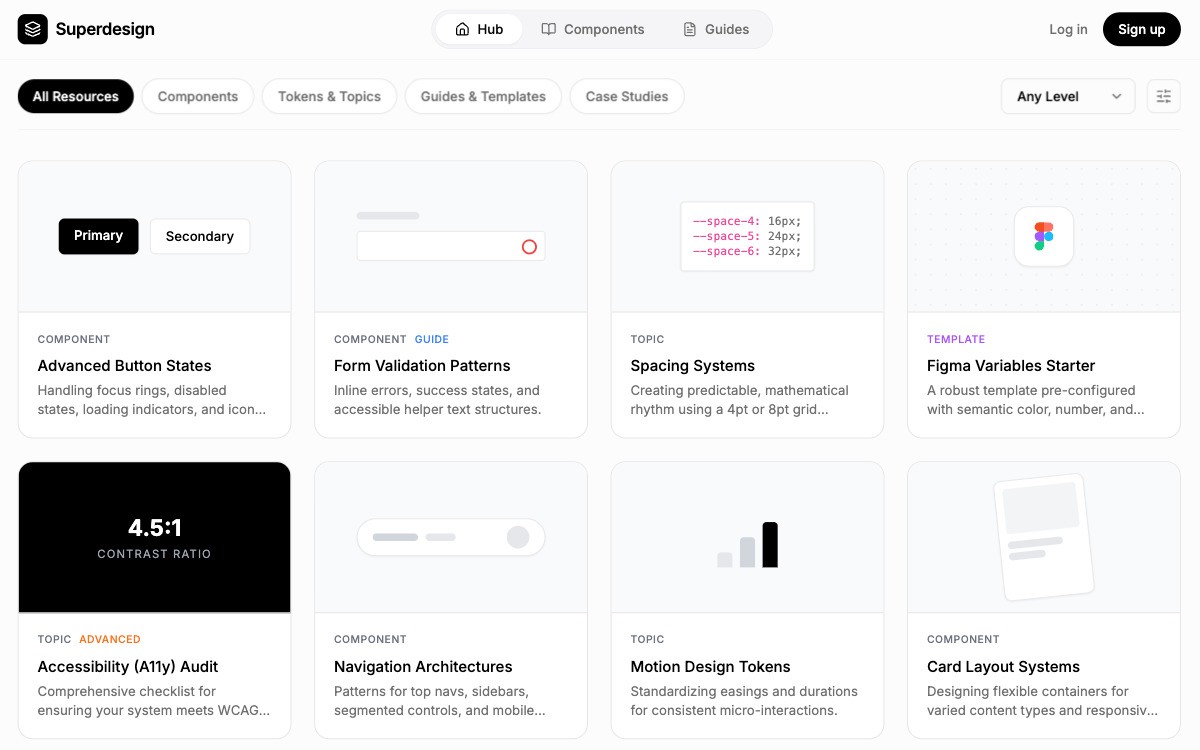 Landing Page / SEO Resource Hub & Pillar Page preview