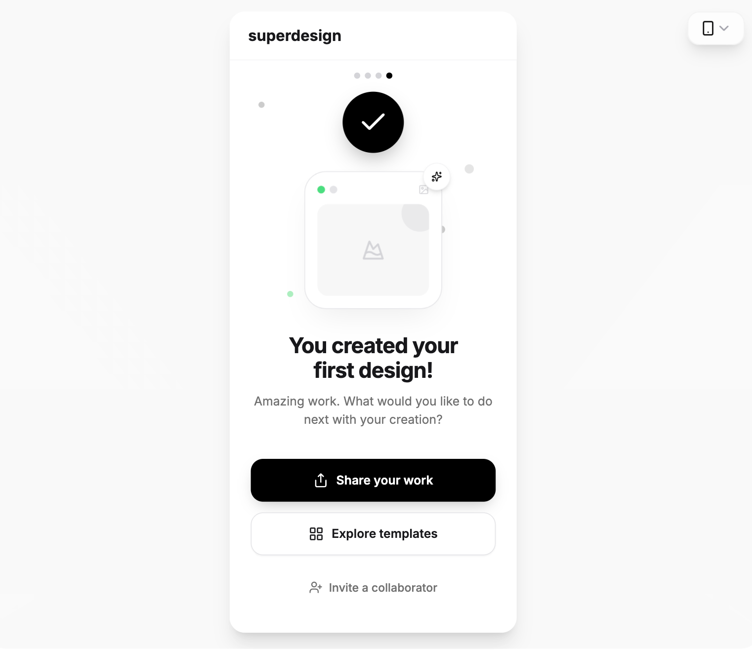 Mobile App / Onboarding preview