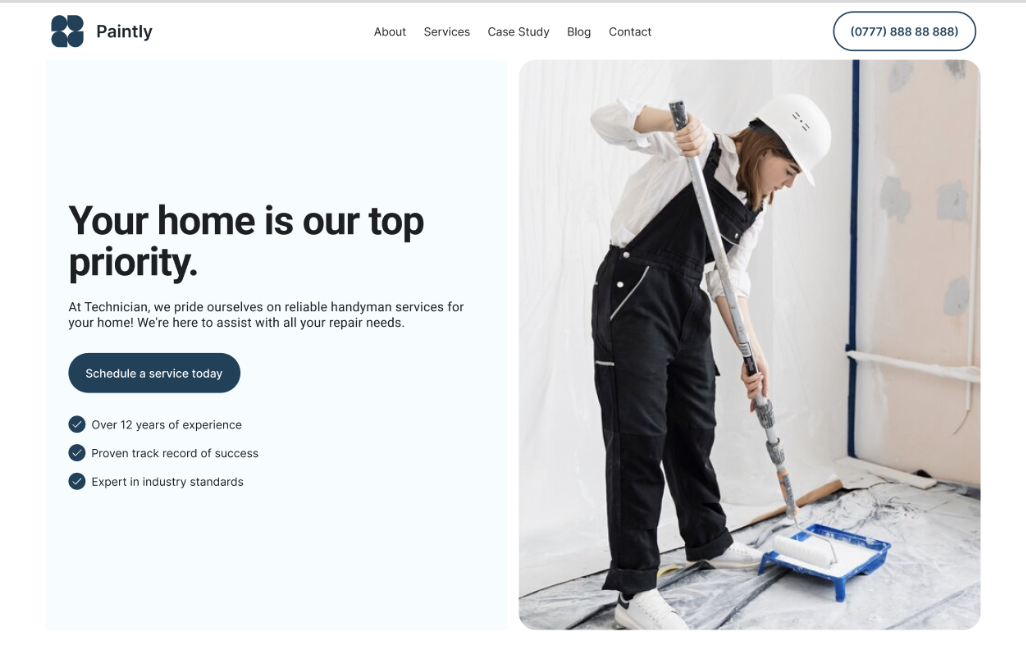 Landing Page / Local Small Business preview