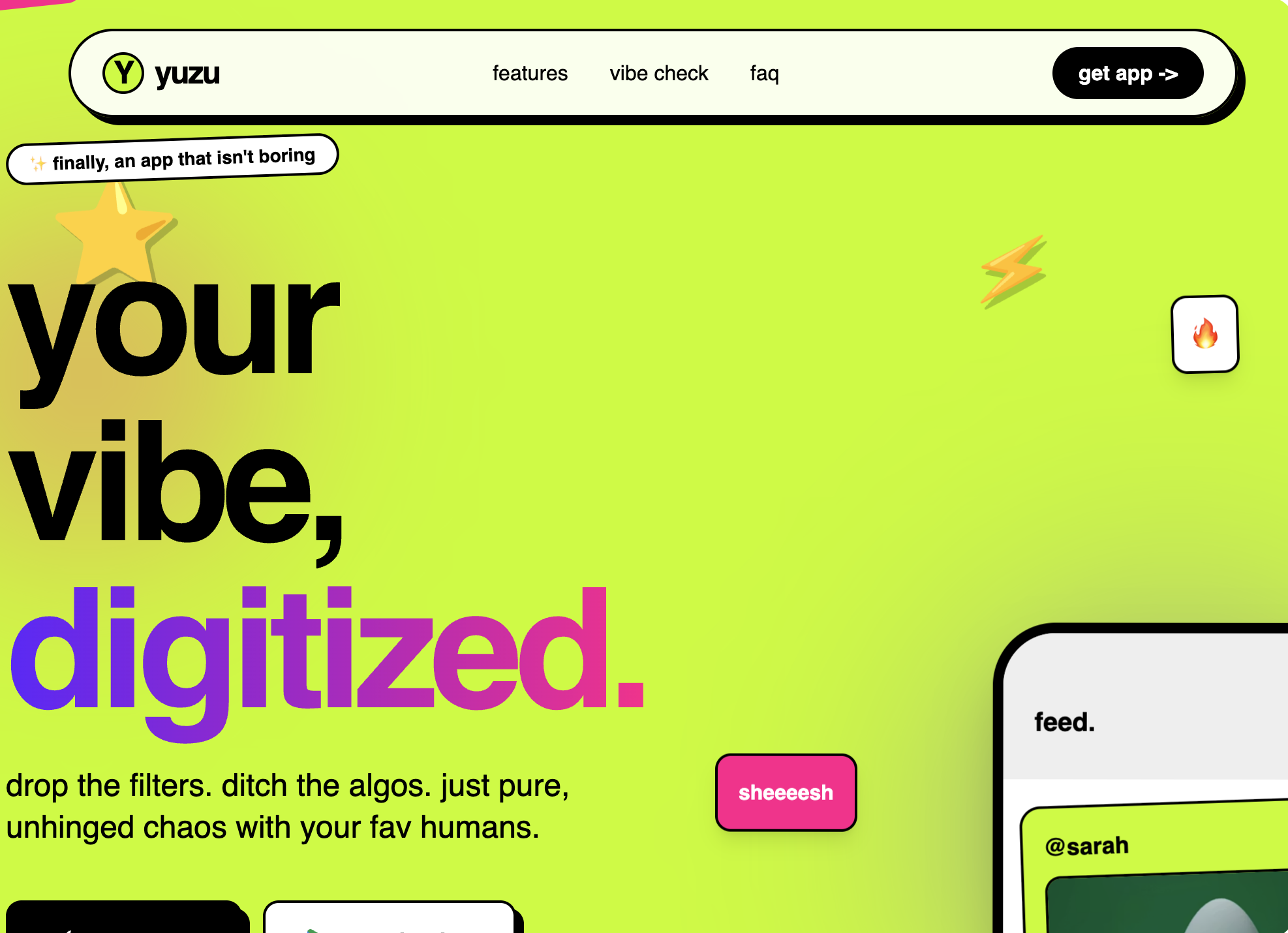 Gen-Z Social App preview