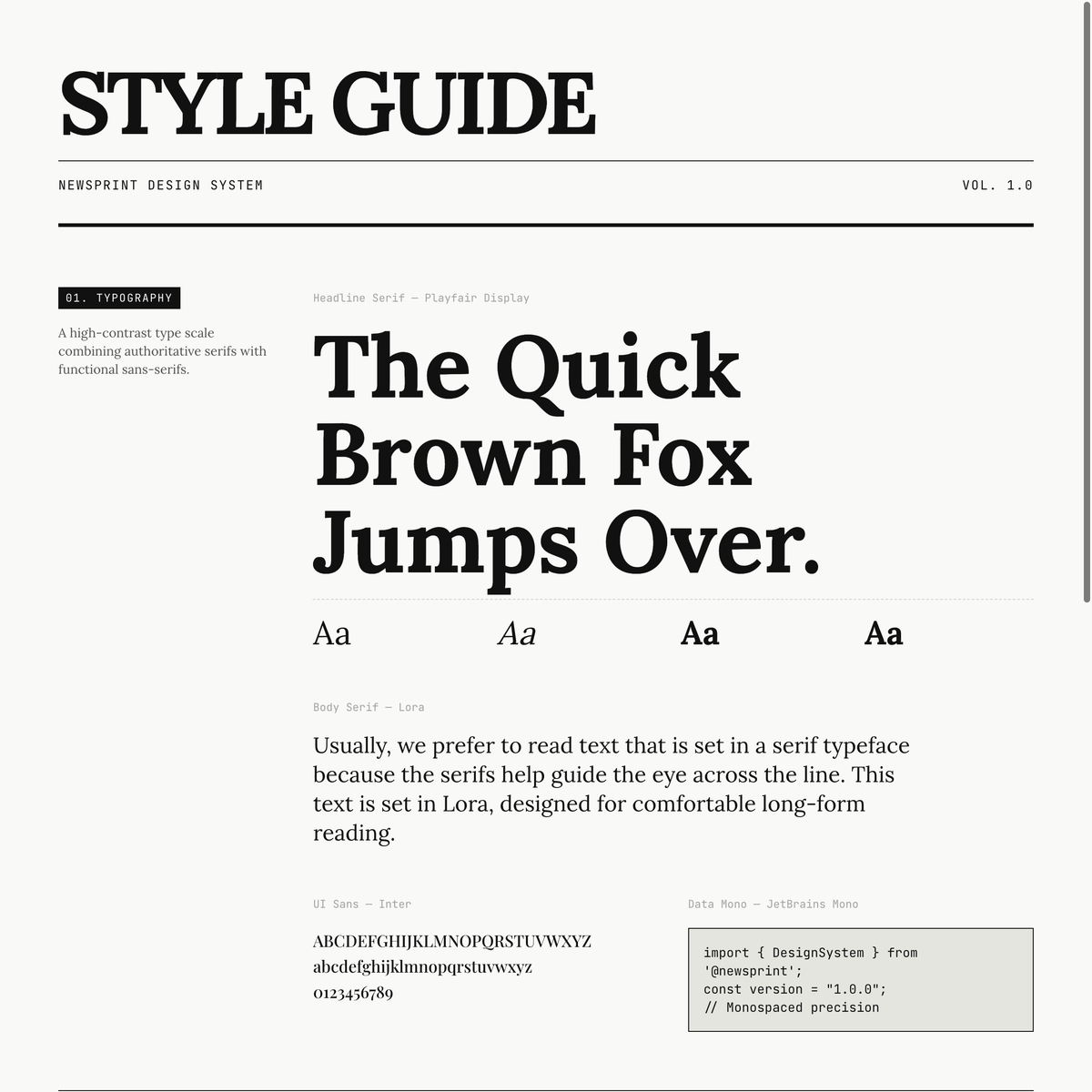 News Print preview