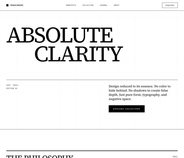 Monochrome preview