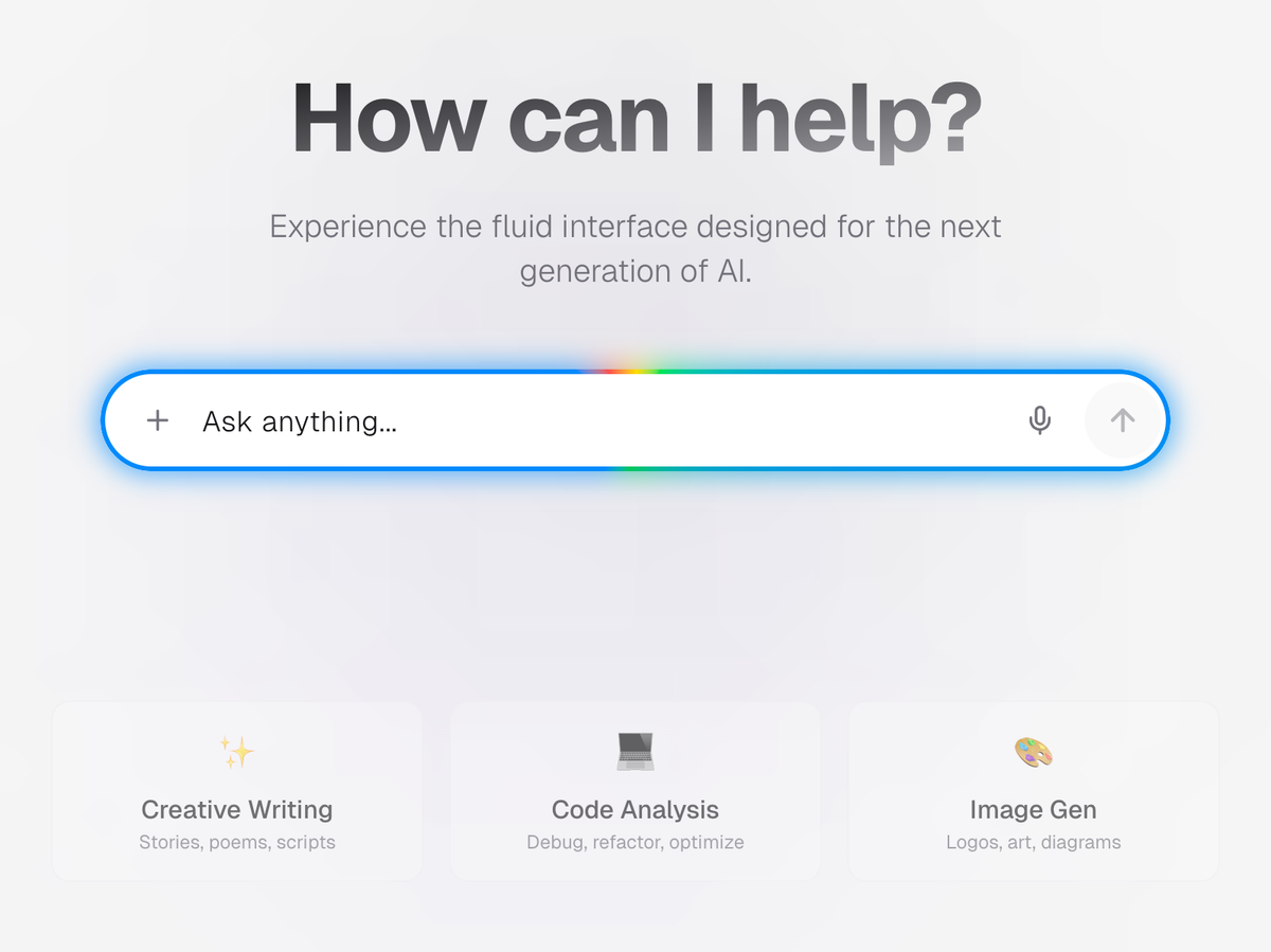 Radiant Prompt Input preview
