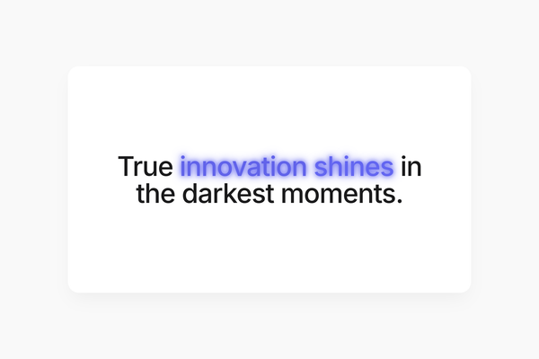 Breathing Glow Text preview