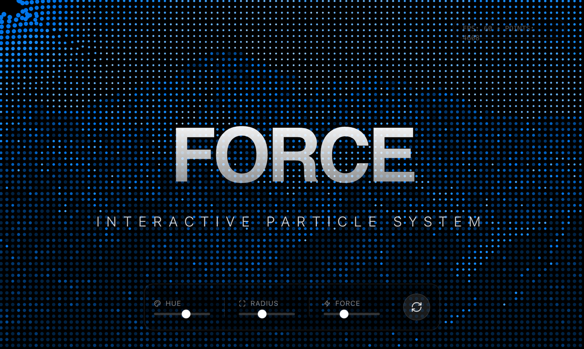 Force Field Background preview