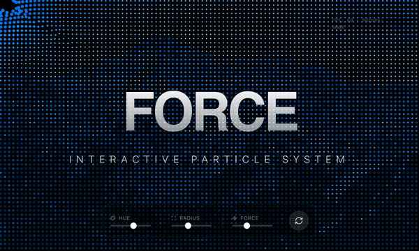 Force Field Background preview