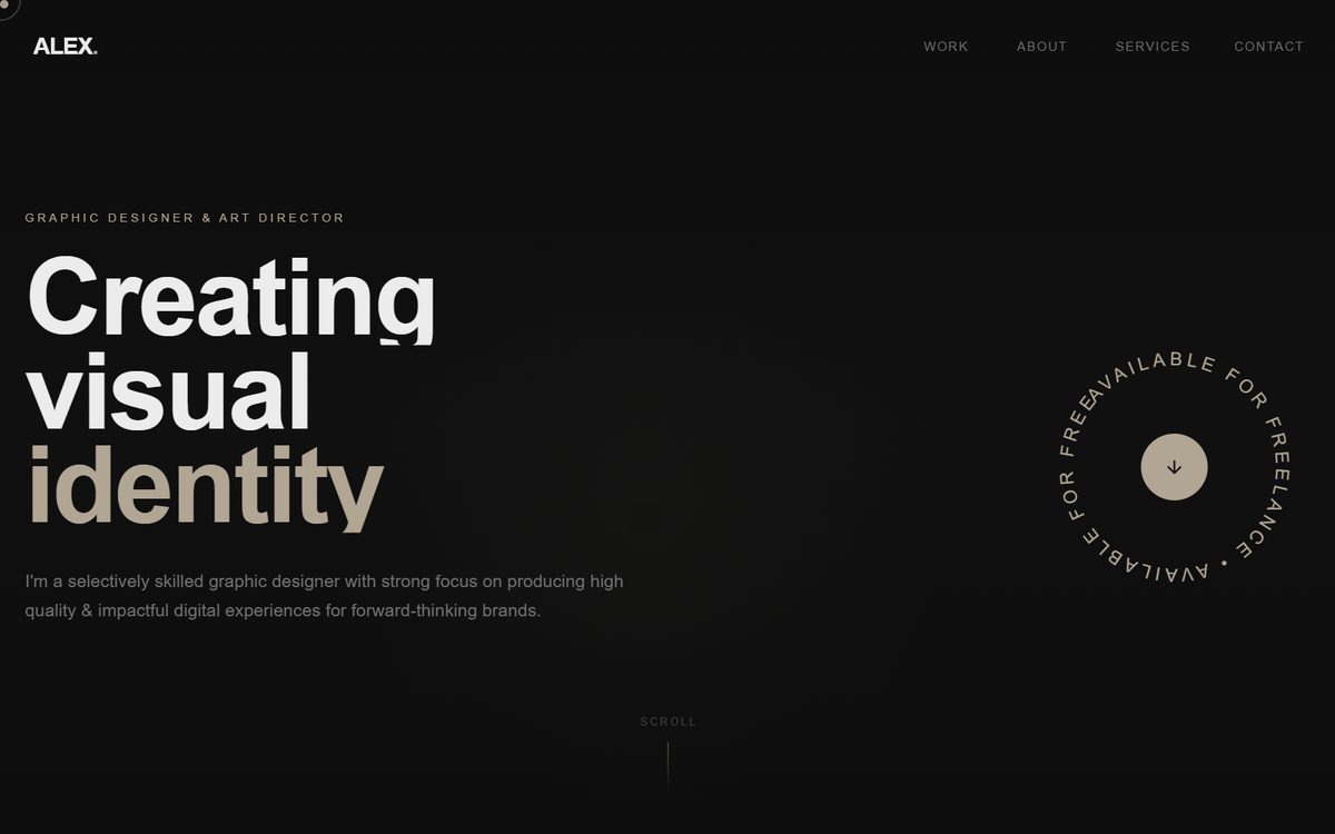 Graphic Designer Portfolio preview