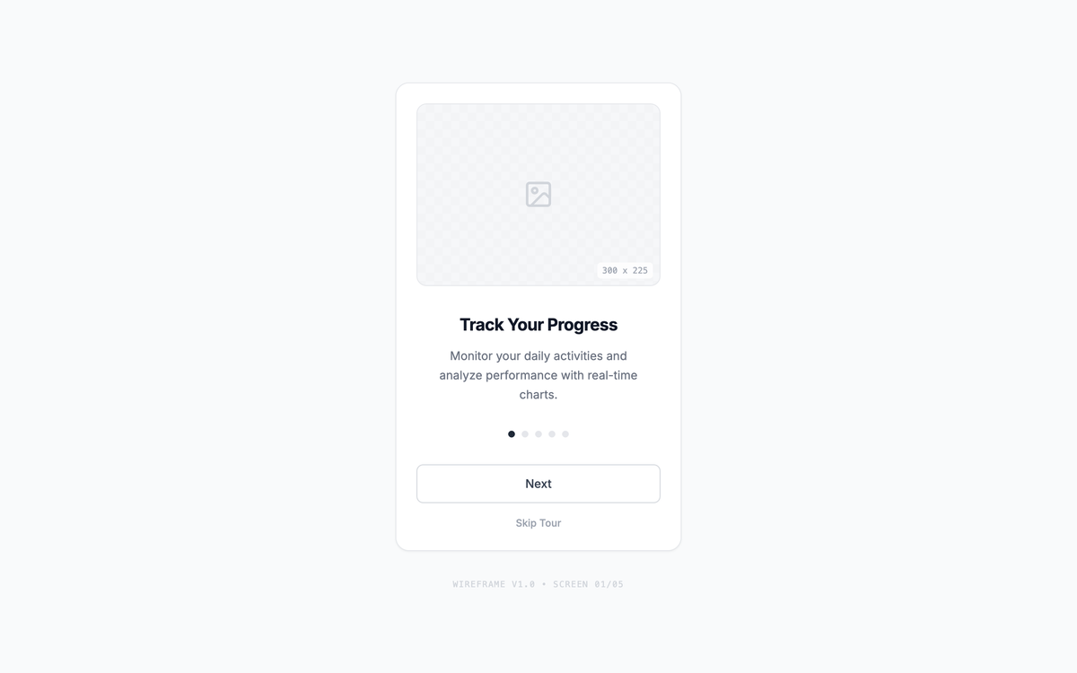 Interactive Onboarding Carousel preview