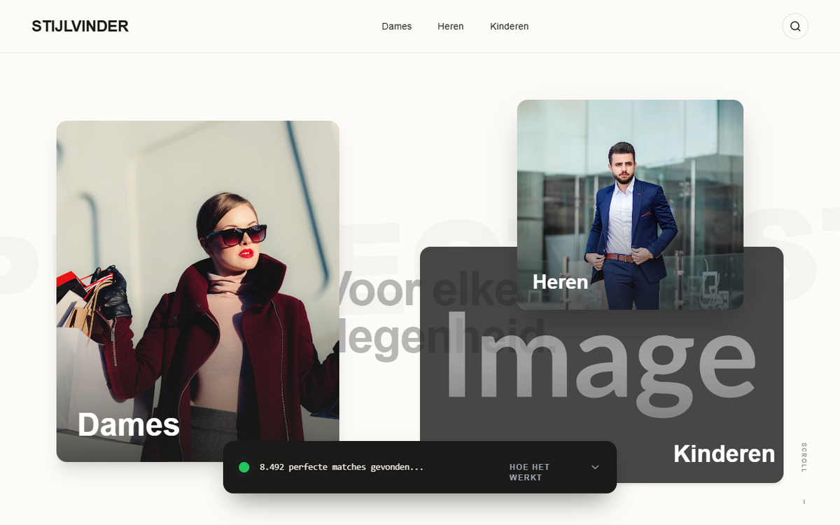 Stijlvinder Cinematic Video Hero Redesign preview