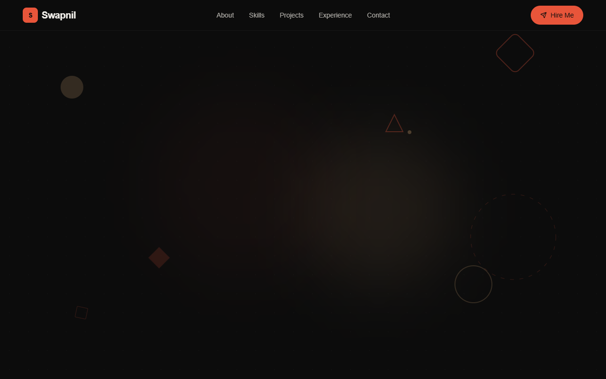 Swapnil's Bold Portfolio preview