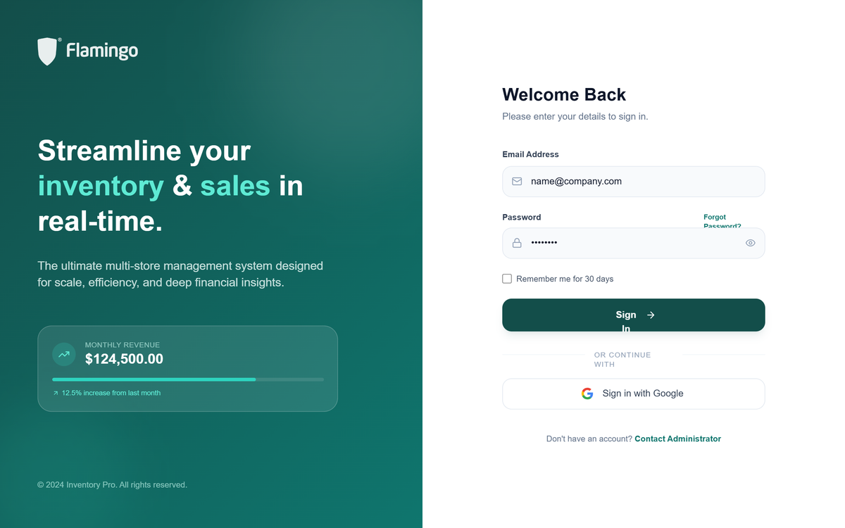 Inventory Pro | Sales Management preview