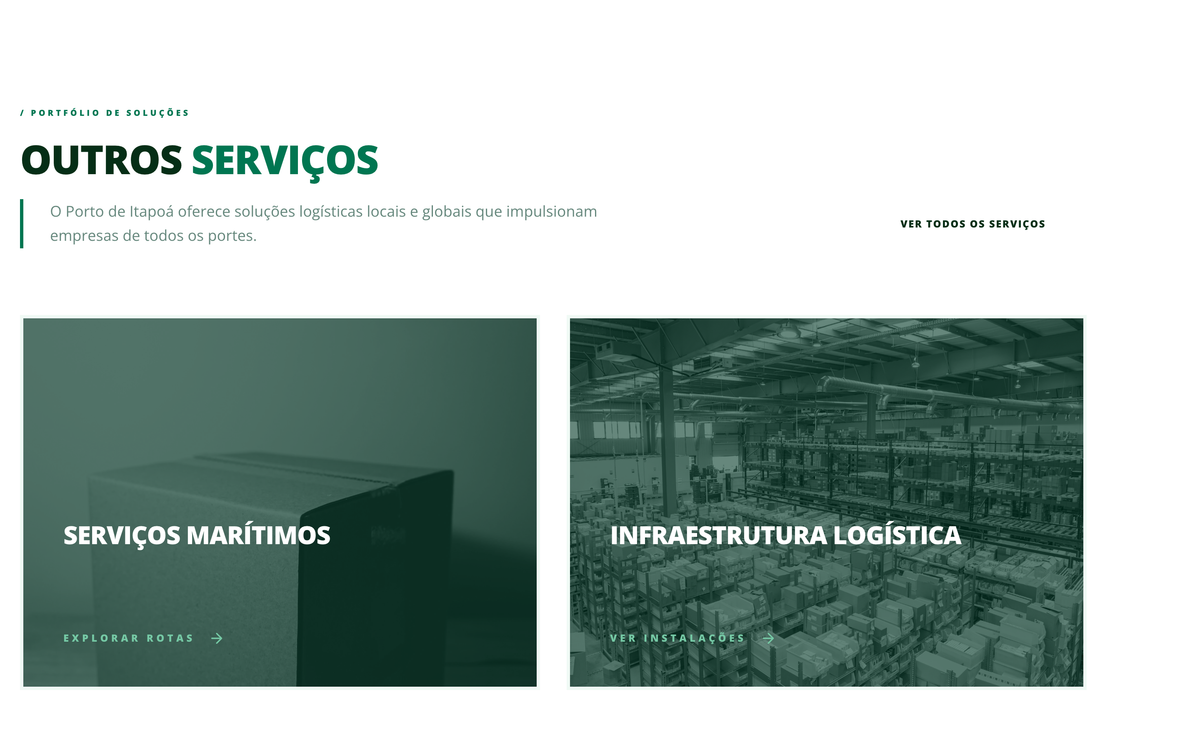 Portfolio de Serviços preview