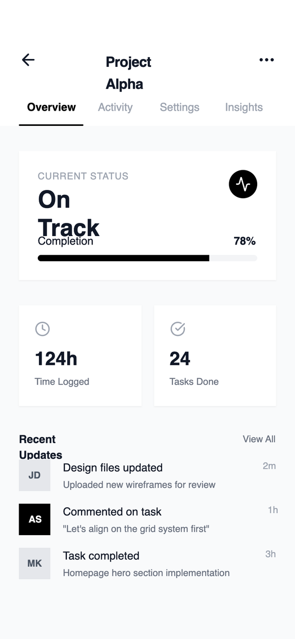 Top Segmented Tab preview