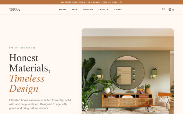 TERRA | Organic Luxury Living preview