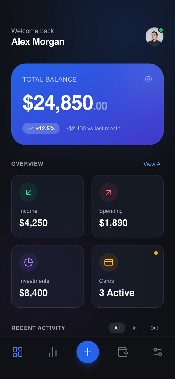 Summary-to-Detail Dashboard preview