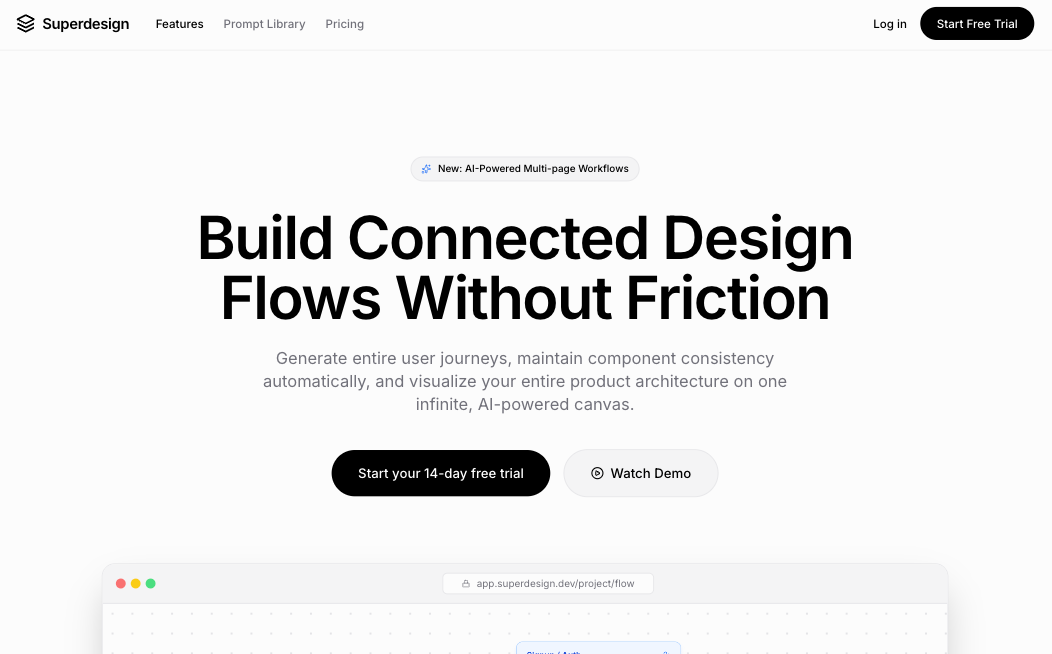 Product Feature preview
