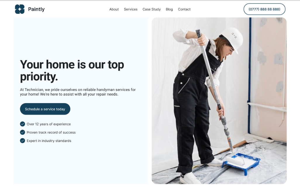 Landing Page / Local Small Business preview