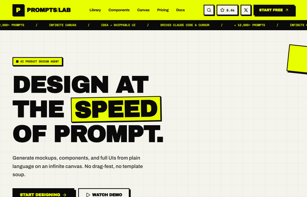 Design at the Speed of Prompt - Brutalist Acid Navbar preview