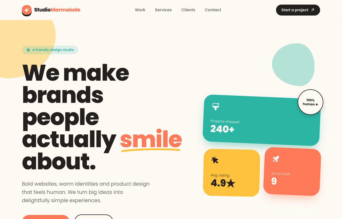 Studio Marmalade — Make Brands People Smile About preview