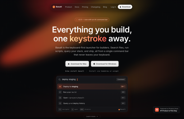 Animated Aurora Background Hero: Dark Developer-Tool Landing Page
