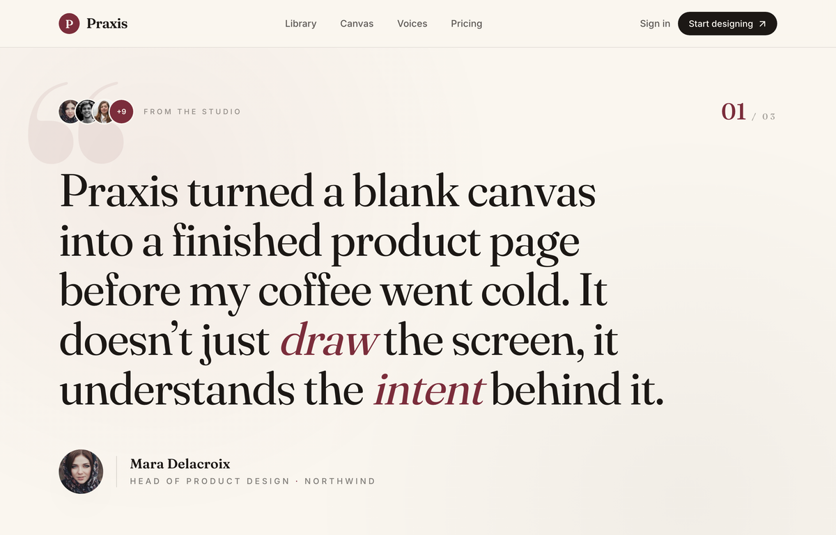 The Quote, Set in Burgundy preview