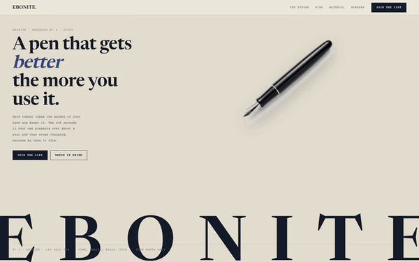 Animated Landing Page: One Product That Travels the Whole Page