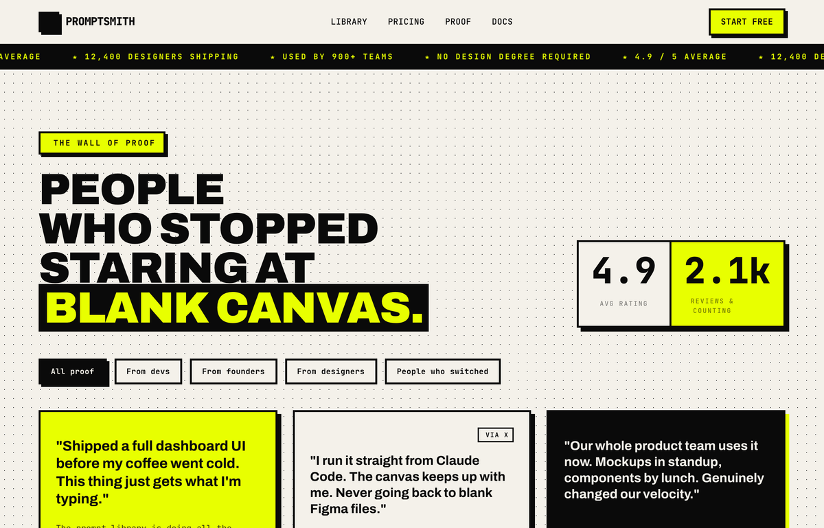 PROMPTSMITH // People Who Stopped Staring at Blank Canvas preview